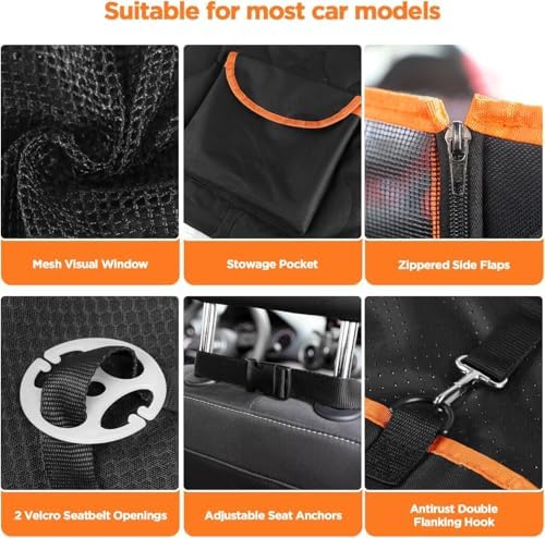 Shodu Waterproof Dog Car Seat Cover - Image 4