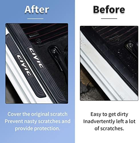 4pcs/Set Car Door Sill Plate Protectors - Image 6