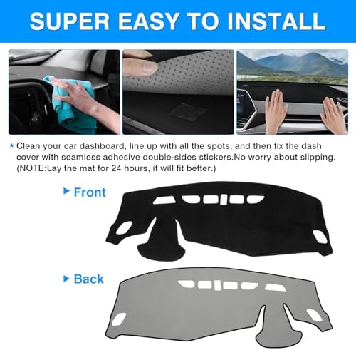 Autorder Dashboard Cover Mat for 2024 2025 2026 Chevy/Chevrolet Trax - Image 5