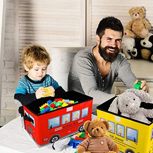 Kids Toy Chest, Collapsible Storage Cubes Organizer - Image 7