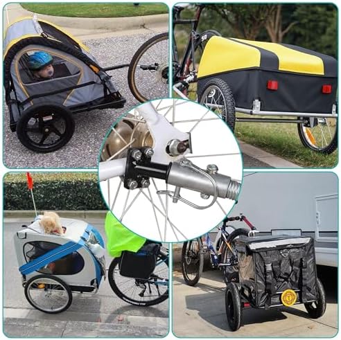 Upgraded Bike Trailer Hitch Coupler Attachment - Image 7