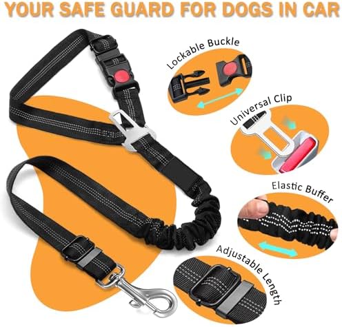 Vehicle Harnesses, 2 in1 Dog Belts - Image 4