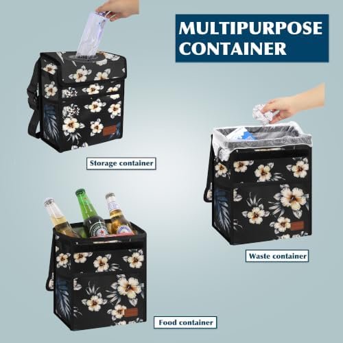 Femuar Leak Proof Car Trash Can - Image 3
