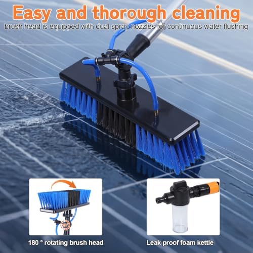 15/20FT Telescopic Solar Panel Cleaning Kit - Image 6
