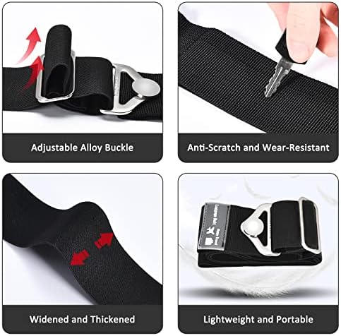 2-in-1 Travel Belt Luggage Straps Over Handle - Image 5