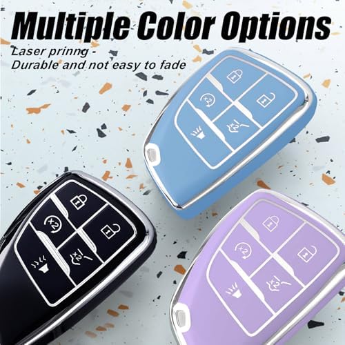 Montague Key Fob Cover for Chevy, Soft TPU Key Case Compatible - Image 3