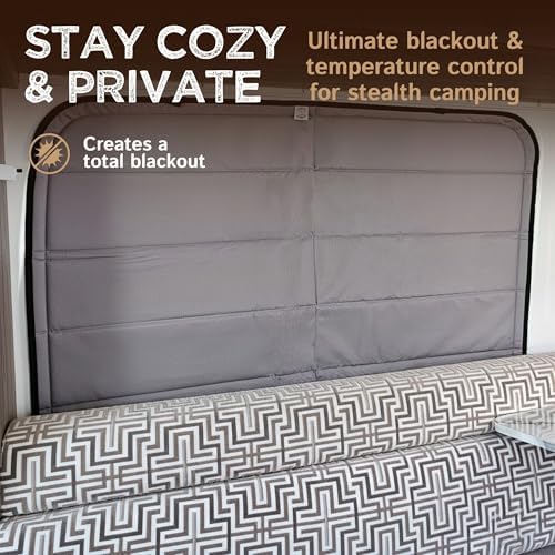 Living in a Bubble Insulated Blackout Rear Left Side Window Cover - Image 2