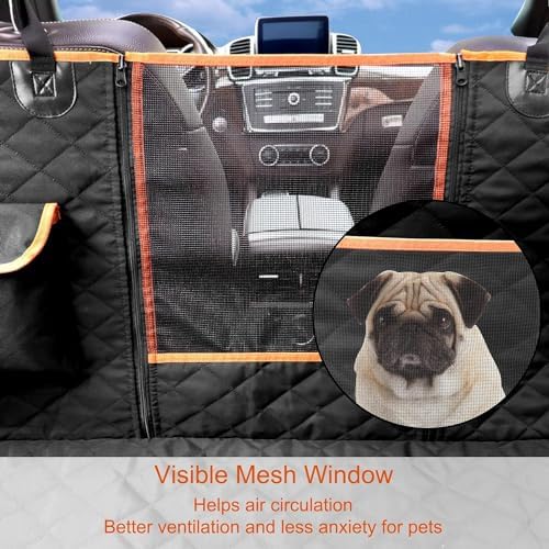 Femuar Dog Car Seat Cover, Waterproof Nonslip Pet Seat Cover - Image 3