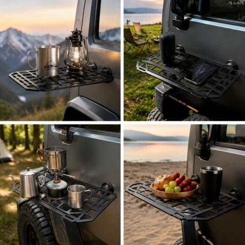Magnetic Vehicle Side Table, Foldable Camping Platform Compatible - Image 7