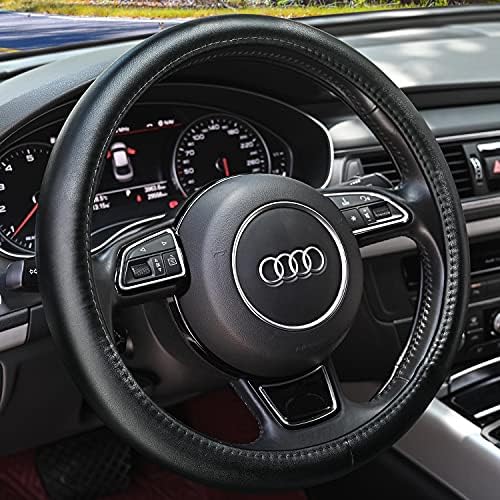 Haokay Heavy Duty Pure Cowhide Steering Wheel Cover by HAOKAYAUTOPRODUCTS