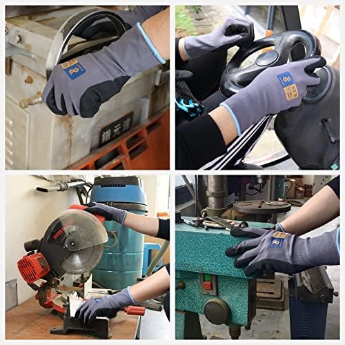 HANDLANDY 6 Pairs Safety Work Gloves - Image 6
