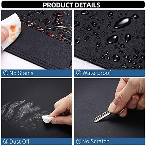 Dashboard Dash Mat Cover Leather Dashboard Pad Sun Protection Compatible - Image 2
