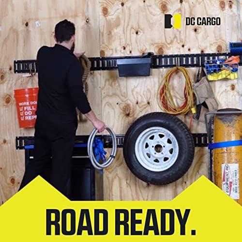 DC Cargo Tie-Down Ratchet Straps Heavy-Duty Flats Hook Trailer Strap, Heavy - Image 7