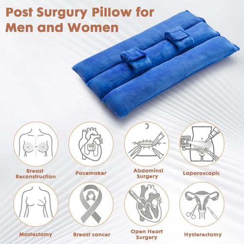 Seat Belt Pillow for Mastectomy Post-Surgery, Heart Surgery Recovery Support - Image 4