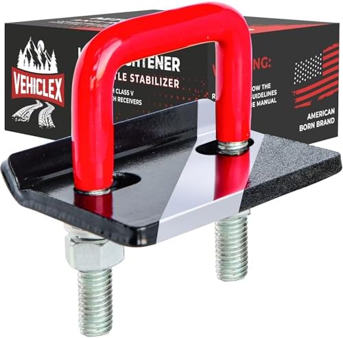 Vehiclex Anti-Rattle Hitch Tightener Clamp by Vehiclex