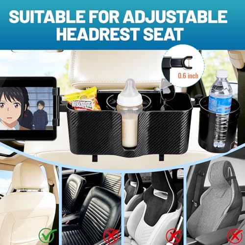 Car Headrest Backseat Storage Box - Image 6