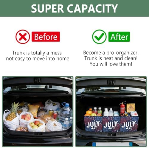 Trunk Organizer Collapsible Car Organizer - Image 4