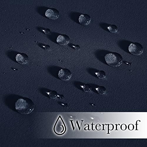 NICETOWN 2 Panels Weighted Blackout Outdoor Curtains - Image 5