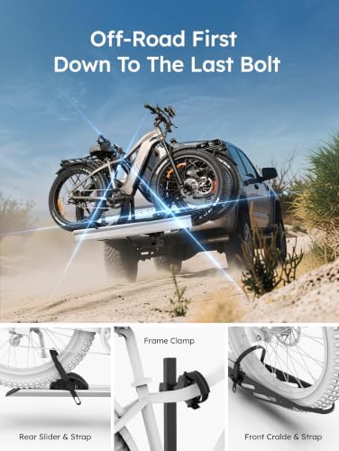 Young 2-Bike Ebike Hitch Rack - Image 4