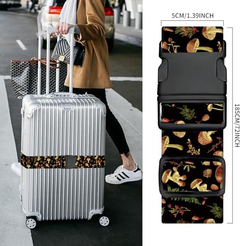 Luggage Straps for Suitcases, Heavy Duty Travel Belt - Image 3