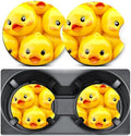 2 Pack Duck Pattern Car Coasters by Unknown