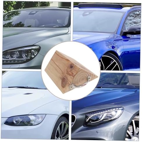 Wood Wheel Chock for Truck Vehicle Slippage Prevention - Image 7