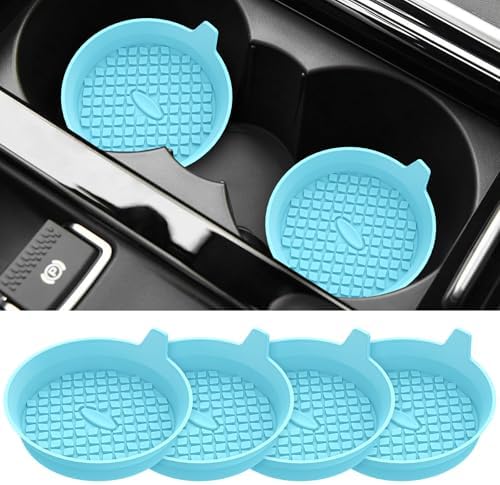 ME.FAN Car Cup Holder Coasters Silicone Cups Mats, Automotive Universal by MEFAN