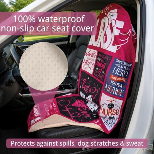 Waterproof Car Seat Cover for Front Seats, Protector for Cars SUVs Trucks - Image 2