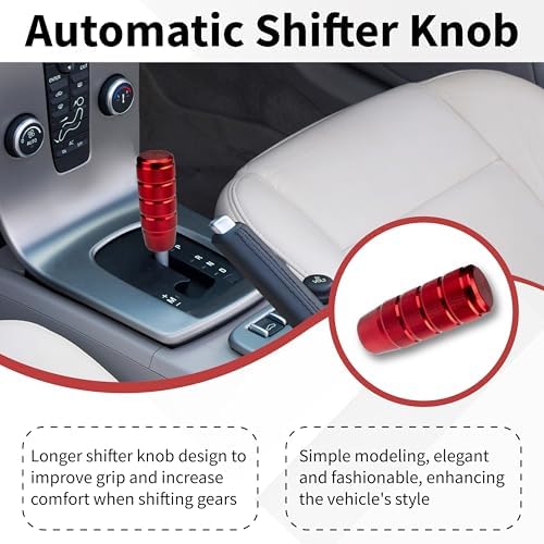 ecocstm Car Shifter Knob, Aluminum Gear Shift Style Knobs, Car Accessories - Image 4