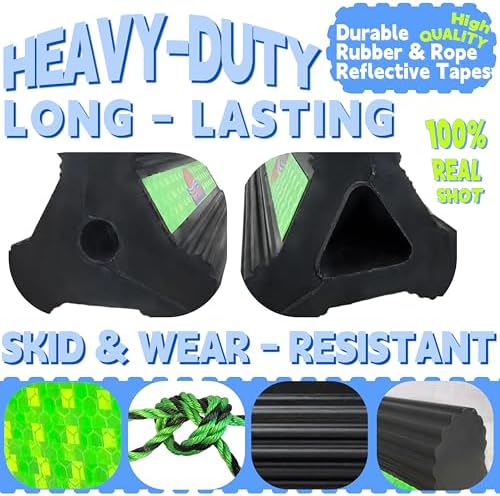 Goshen Sun- Heavy Duty Rubber Wheel Chocks - Image 3