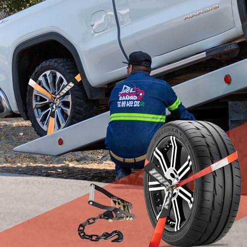 4 Pack Car Tie Down Straps for Trailers - Image 6