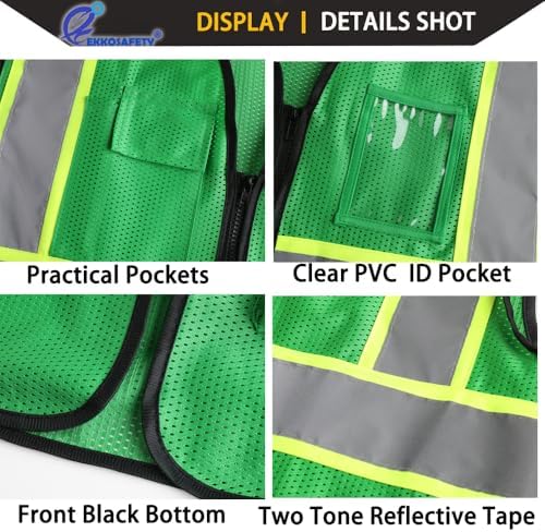 Hi Vis Reflective Safety Vest for Men Women - Image 4