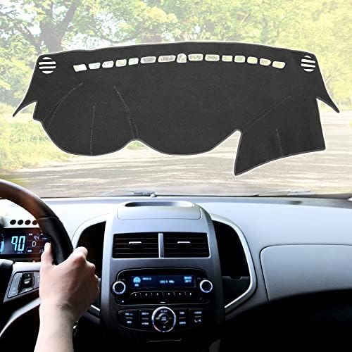 X AUTOHAUX Car Dashboard Cover Polyester Non-Slip Mat Protector Carpet Sun Proof - Image 2