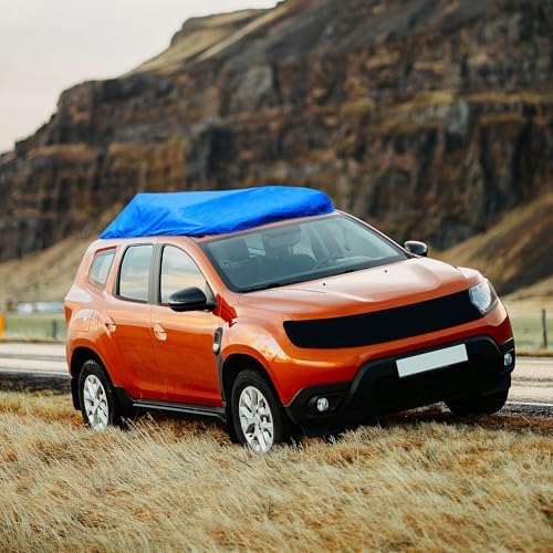 SUV Roof Rain Cover Blue Film Car Roof Storage Protector - Image 5