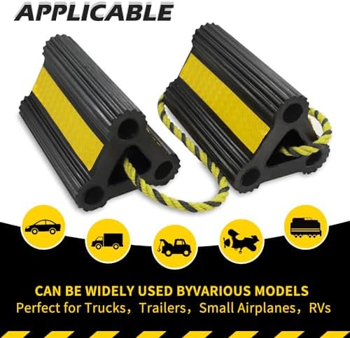RV Wheel Chocks 4 Pair 8 Pack - Image 6