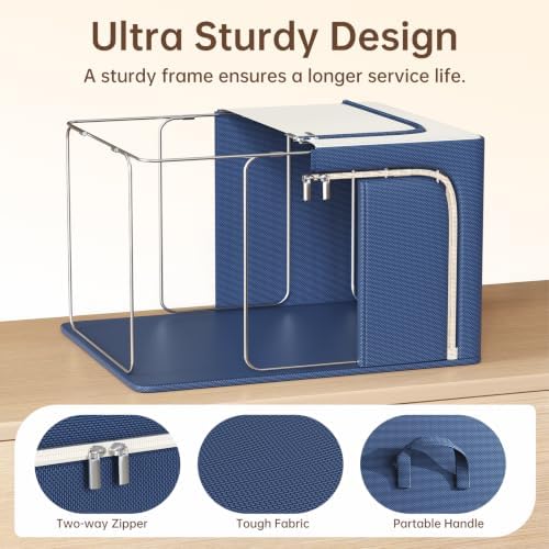 Clothes Storage Bins, 3 Openings - Image 6