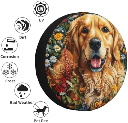 Funny Dog Spare Tire Cover Wheel Protectors - Image 5