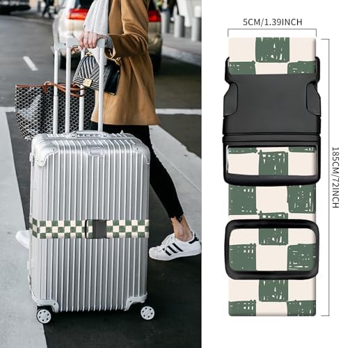 Luggage Straps for Suitcases, Heavy Duty Travel Belt - Image 3