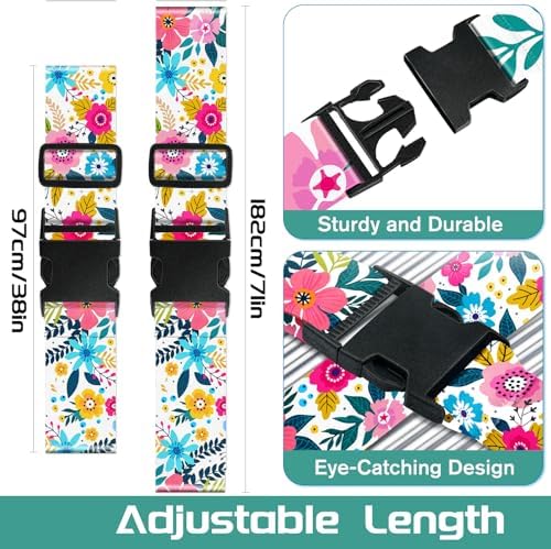 Slohif Luggage Straps for Suitcases Travel Belt Accessories Luggage Connector - Image 2