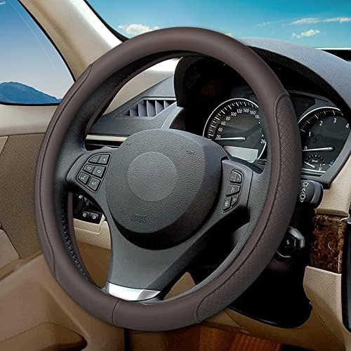 Microfiber Leather Steering Wheel Cover by VARGTR