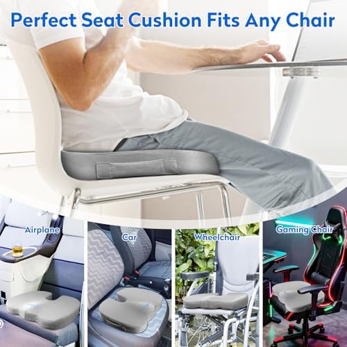 CushZone XXL Memory Foam Seat Cushion - Image 5