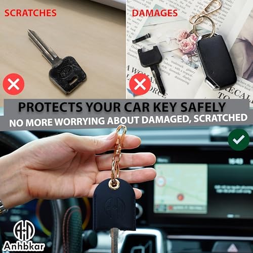 Leather Key Sleeve for Broken Car Key Loop Replacement - Image 4
