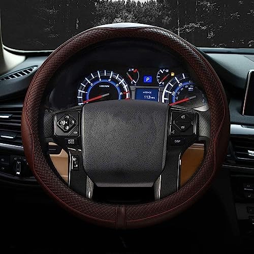 Valleycomfy Steering Wheel Covers Universal 15.75 inch - Image 2