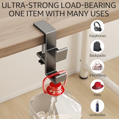 2 PCS Desk Bag Hook, Aluminum Purse Hook - Image 3