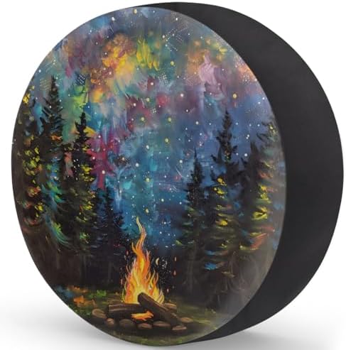 Galaxy Forest Spare Tire Cover Dust-Proof Wheel Protector - Image 2