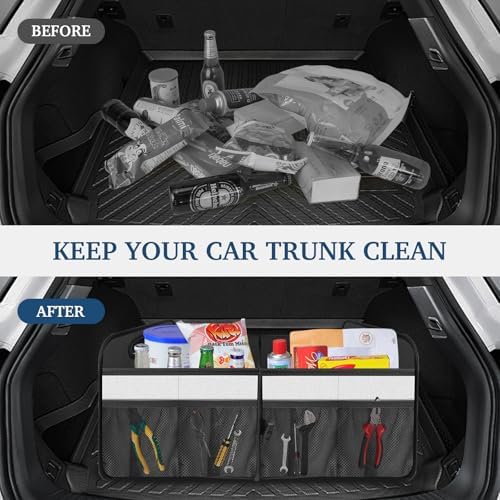 Femuar Car Trunk Organizer, Car Storage Organizer - Image 4