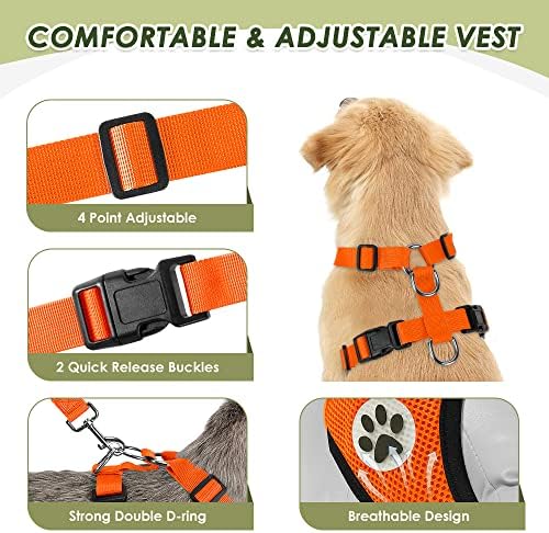 Lukovee Dog Car Harness Seat Belt, Harness & Seatbelt - Image 4