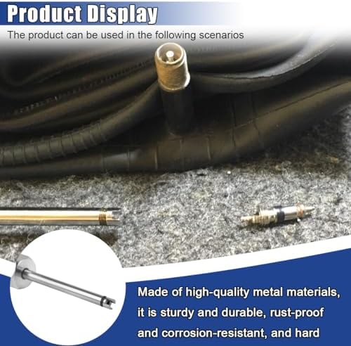 Valve Core Removal Tool, 4.3" Heavy Duty No Scratch Long Tire Valve Stem - Image 5