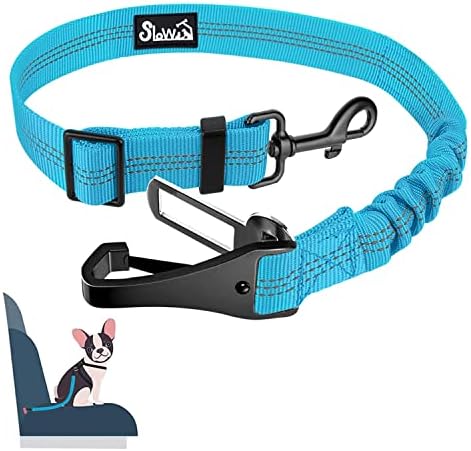 SlowTon Dog Car Seat Belt, 3 in 1 Latch Bar Attachment Dog Safety Seatbelt by SlowTon