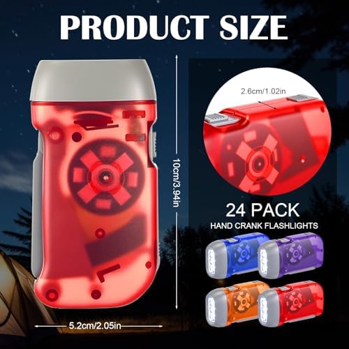 Mudder 24 Hand Crank Flashlight - Image 2